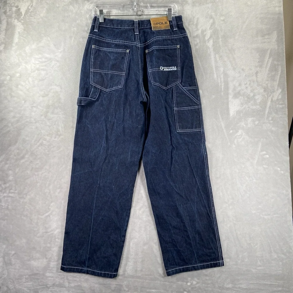 Southpole Jeans men's 28x30 Baggy Loose Fit Relaxed Carpenter Denim Hip Hop Y2K